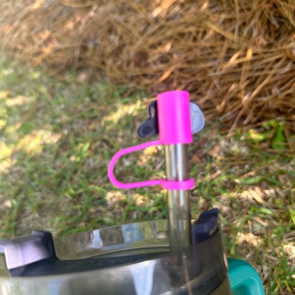 Pink Cowboy Hat Stanley Straw Topper - Picture 4 of 4